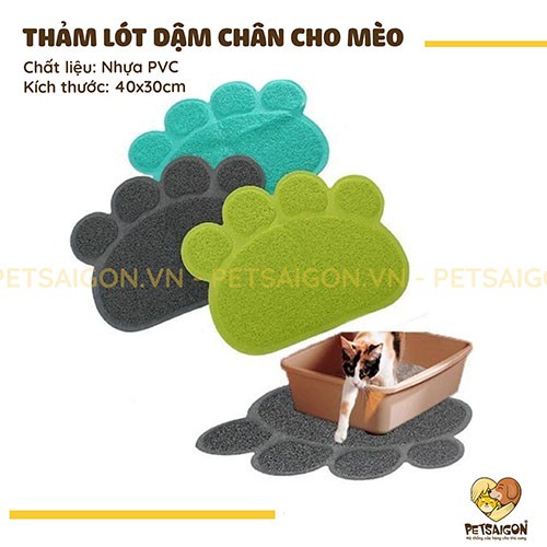 THẢM LÓT NHỰA DẬM CHÂN CHO MÈO