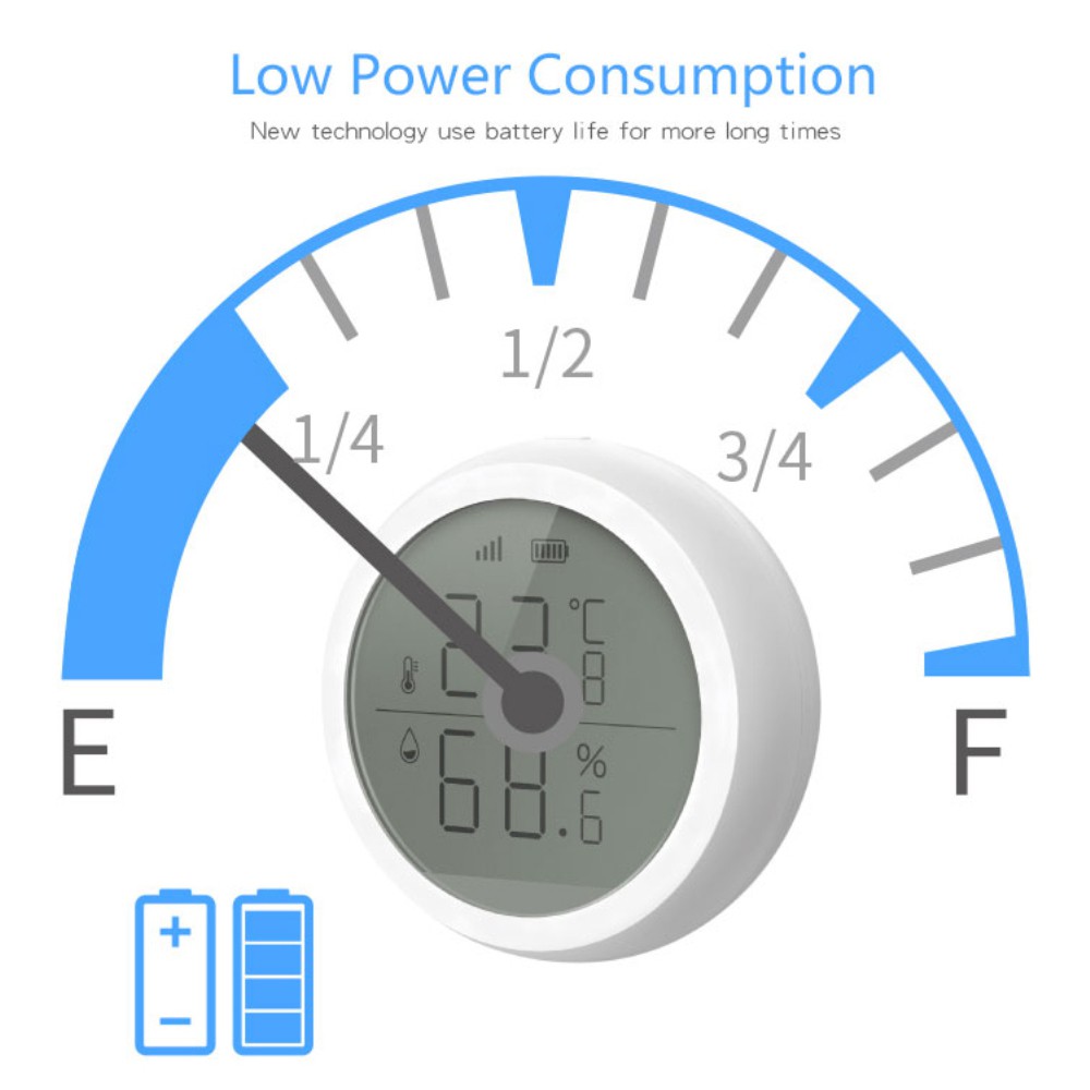 Thiết Bị Cảm Biến Độ Ẩm Và Nhiệt Độ Thông Minh Ewelink Nhiệt Ẩm Kế Điện Tử Đo Nhiệt Độ Và Độ Ẩm Phòng Ngủ Cho Bé Shop Bố Soup BEST