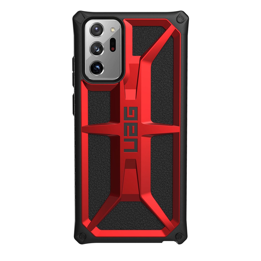 UAG Monarch Series Phone Ốp Lưng Samsung Galaxy S20 Plus / S20 / Galaxy S20 Ultra / S10E / S10 / S10+ / S8 / S9 Plus / Note 8/9 /Note 20 / Note 20 / Note 10 Plus - Crimson