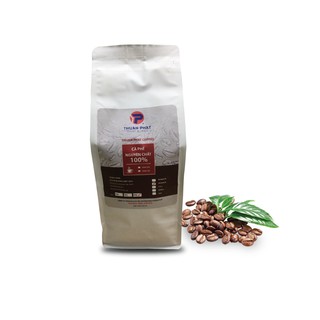 Café hạt arabica rang mộc gói 500gr