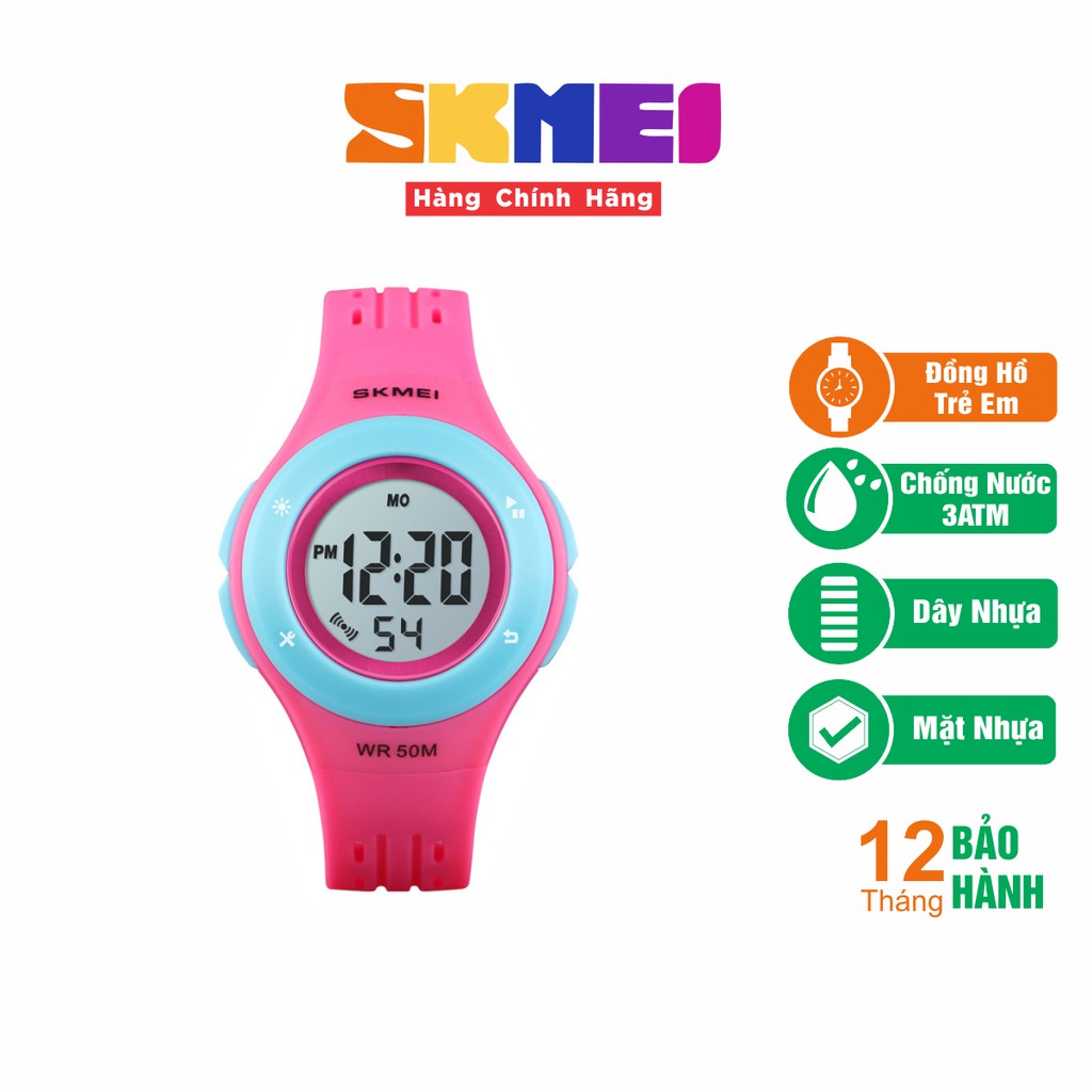 Đồng Hồ Trẻ Em Pin Nhật, Kháng Nước SKMEI - 1455RSBU - Hàng Chính Hãng