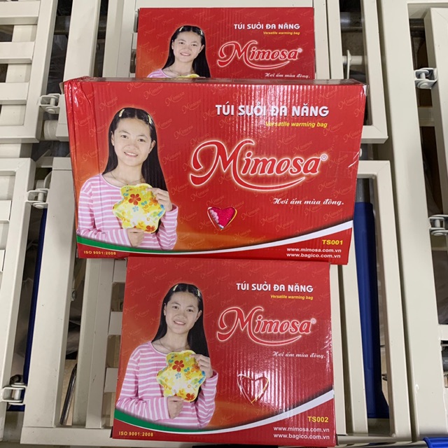 Túi sưởi đa năng Mimosa các cỡ trung to