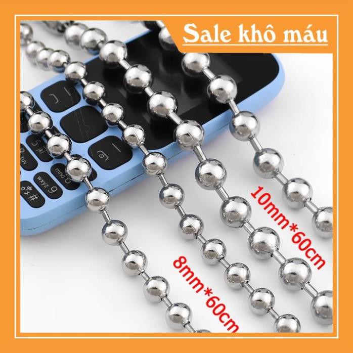 [ Siêu SALE ] DÂY CHUYỀN BI INOX TO 10LY KHỦNG ĐẸP GIÁ TỐT - chuẩn thời trang - mang phong cách