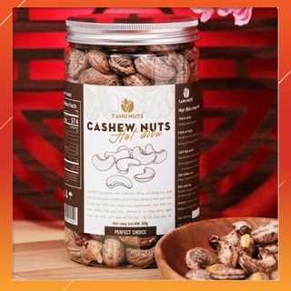 Hạt điều rang muối nguyên lụa tanu nuts, hạt điều rang muối nguyên lụa bình phước - nuts shop
