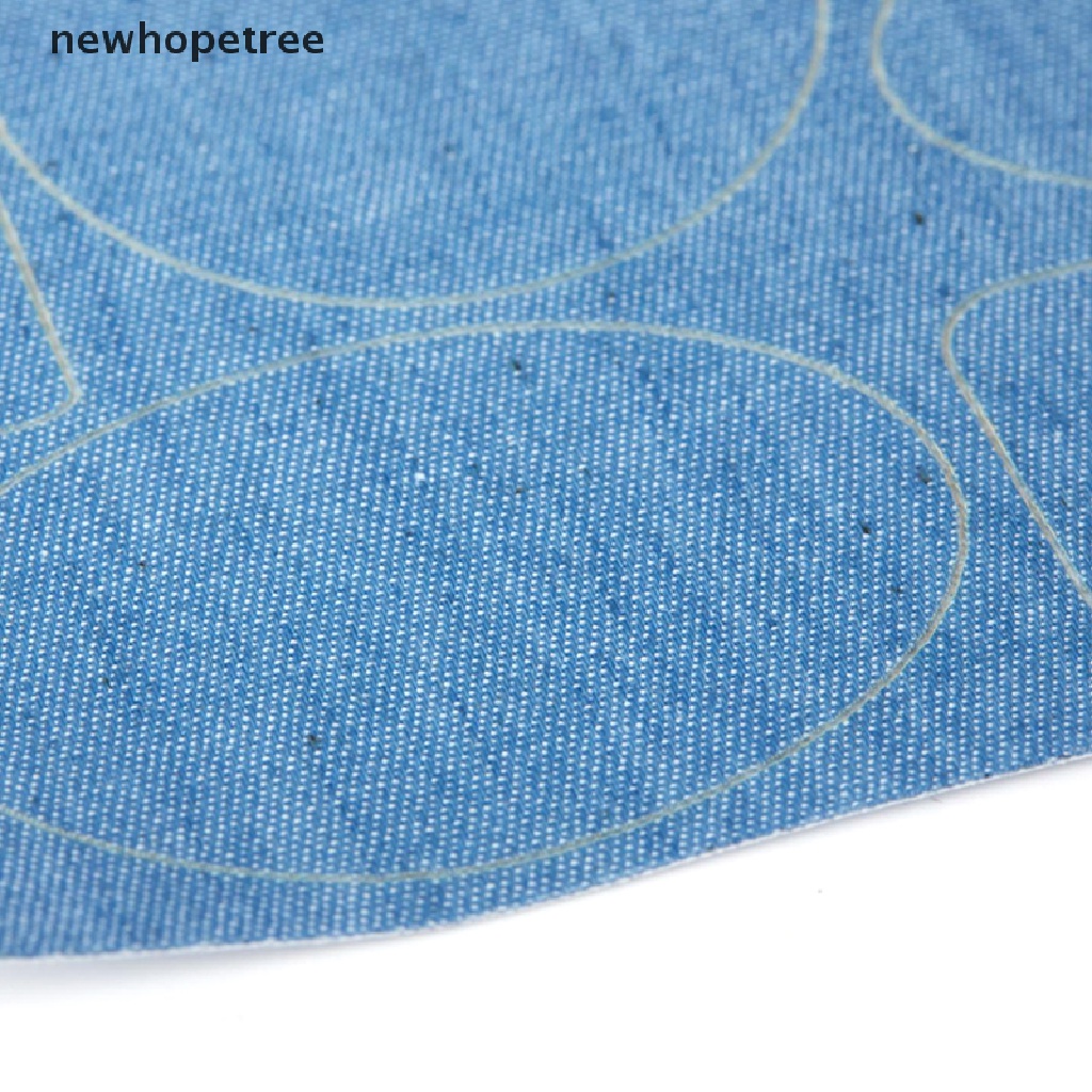 Miếng Dán Vải Denim Dày Tự Dính Không Đường May Dùng Sửa Chữa Quần Jean