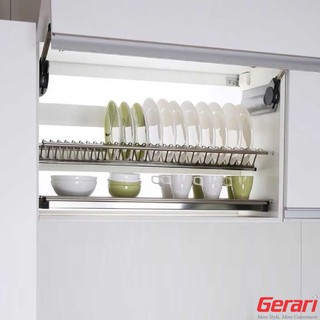 GERARI-GIÁ BÁT ĐĨA ĐỊNH DẠNG CHỮ V CHẤT LIỆU INOX BÓNG CAO CẤP