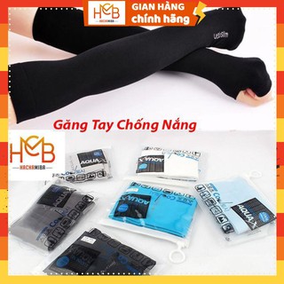 Găng Tay Chống Nắng Xỏ Ngón Let's Slim Aqua-X (1 Túi 2 Cái)