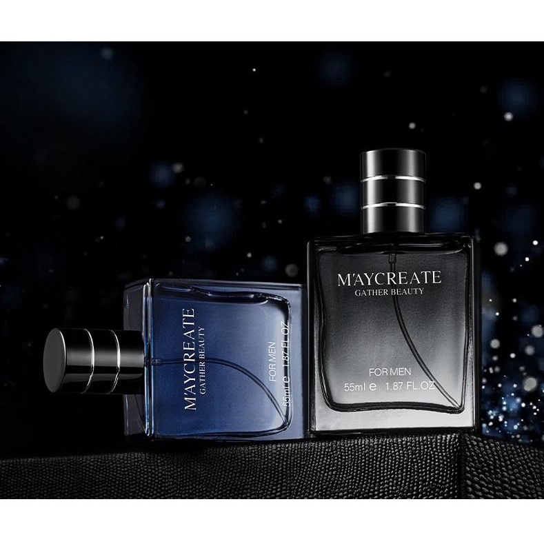 Nước hoa nam chính hãng Maycreate Eau De Toilette Gather Beauty for Men 55ml, Dầu thơm nam Maycreate hương thơm lịch lãm
