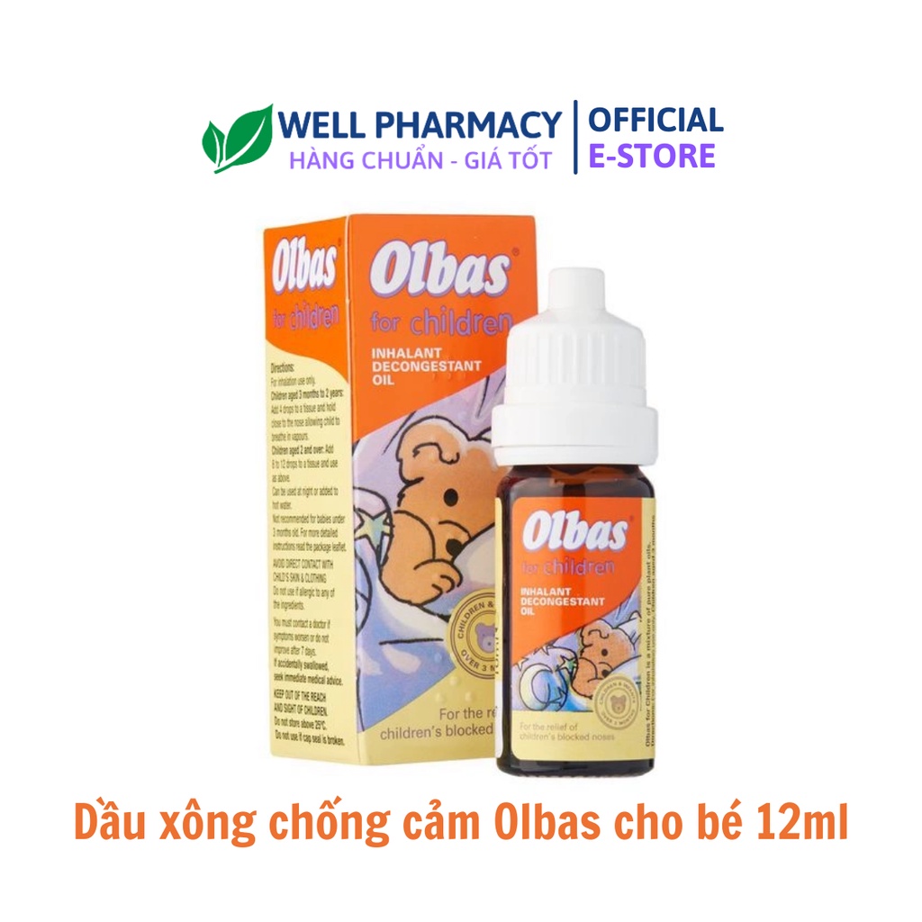 Tinh Dầu Chống Cảm Olbas Oil Chống Cảm,Nghẹt Mũi - UK