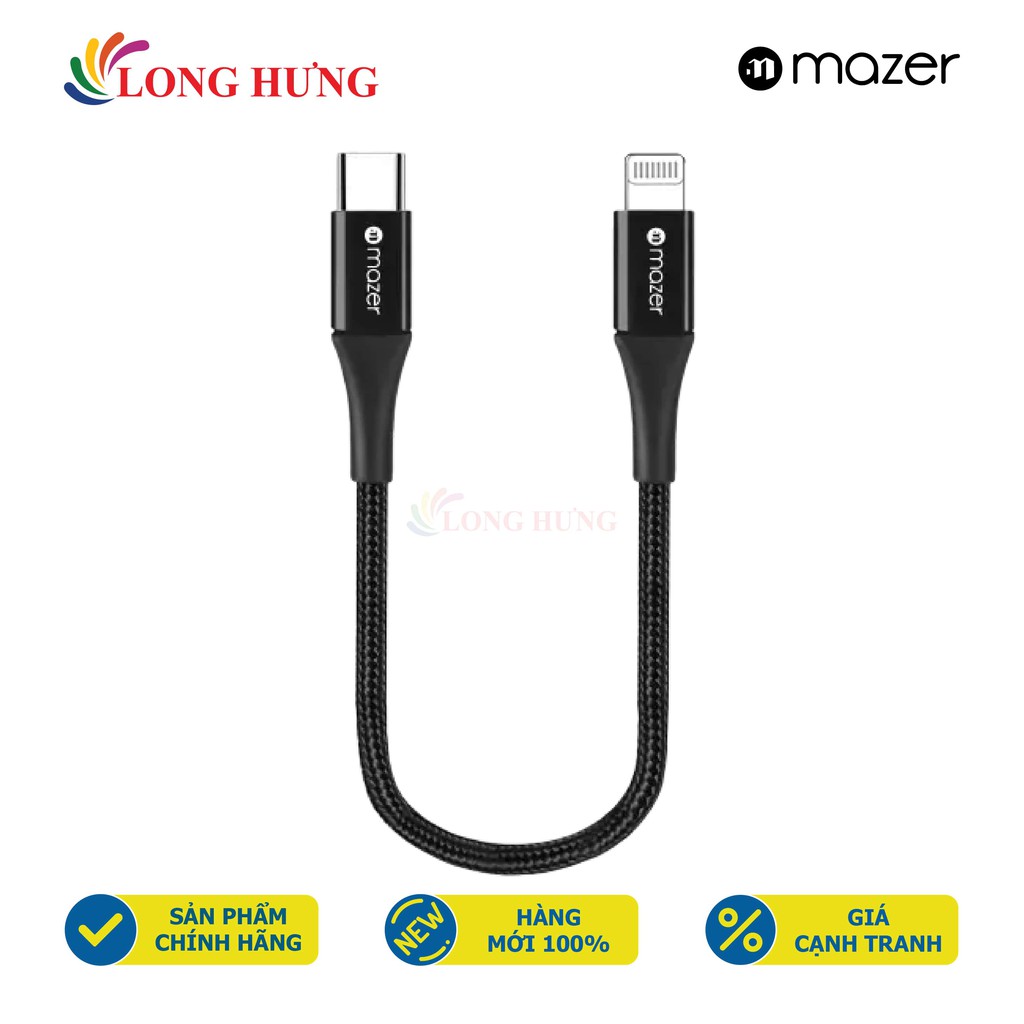 Cáp USB Type-C to Lightning Mazer 12cm M-C2L-92 - Hàng chính hãng