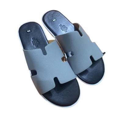 Dép quai ngang Nam chữ H, Dép lê Her.mes, Chất liệu đế gỗ, quai da, nhiều mẫu BapeVN