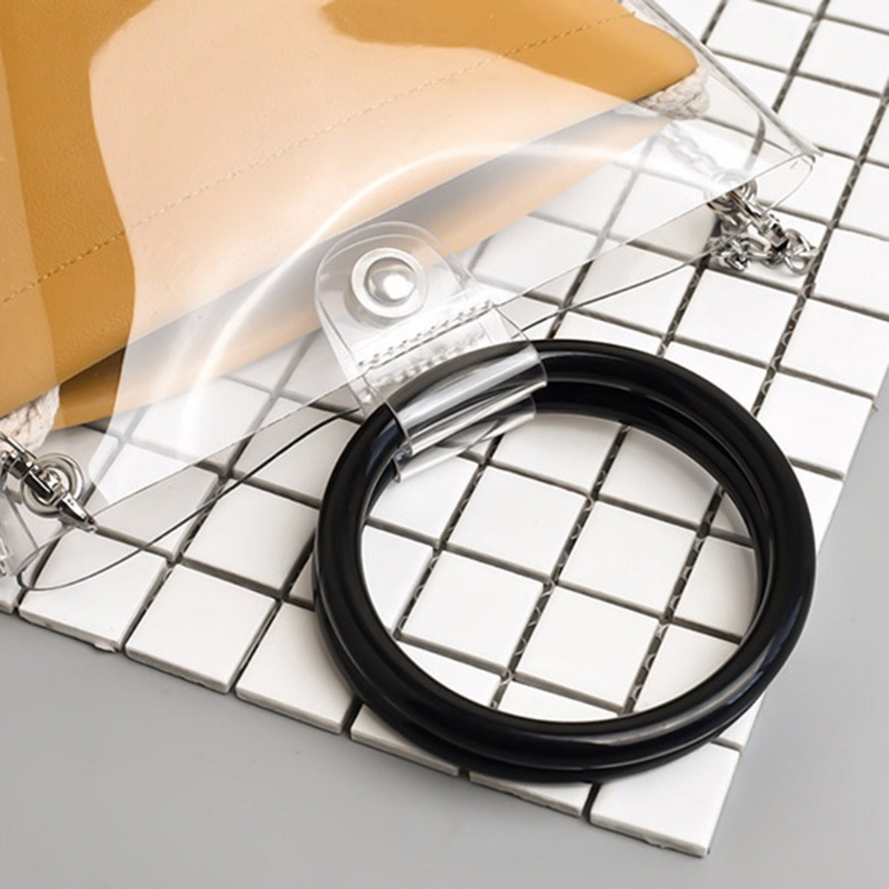 Tay Cầm Bằng Nhựa Hình Tròn Thay Thế Cho Túi Xách DIY