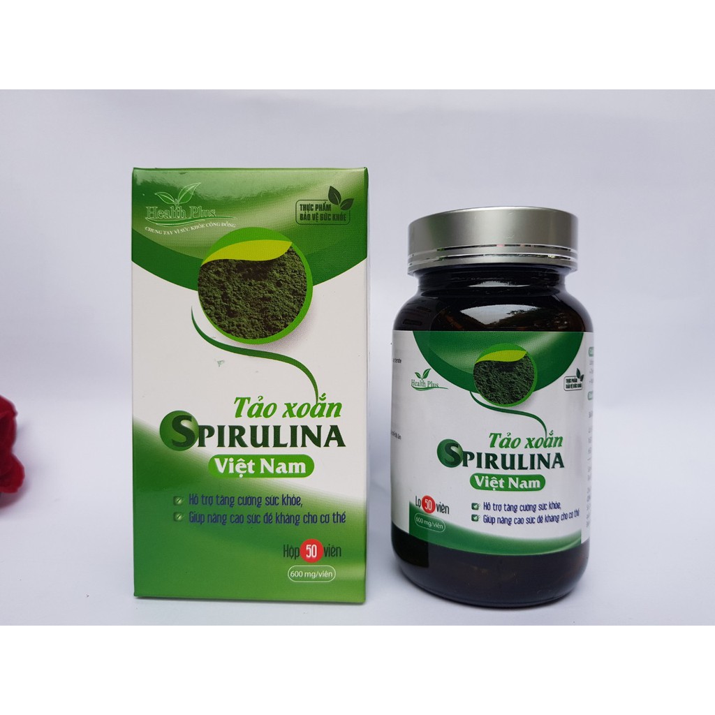 Tảo xoắn spirulina hỗ trợ tăng cường sức khỏe, nâng cao sức đề kháng, suy dinh dưỡng, viêm gan, tiểu đường HTX44