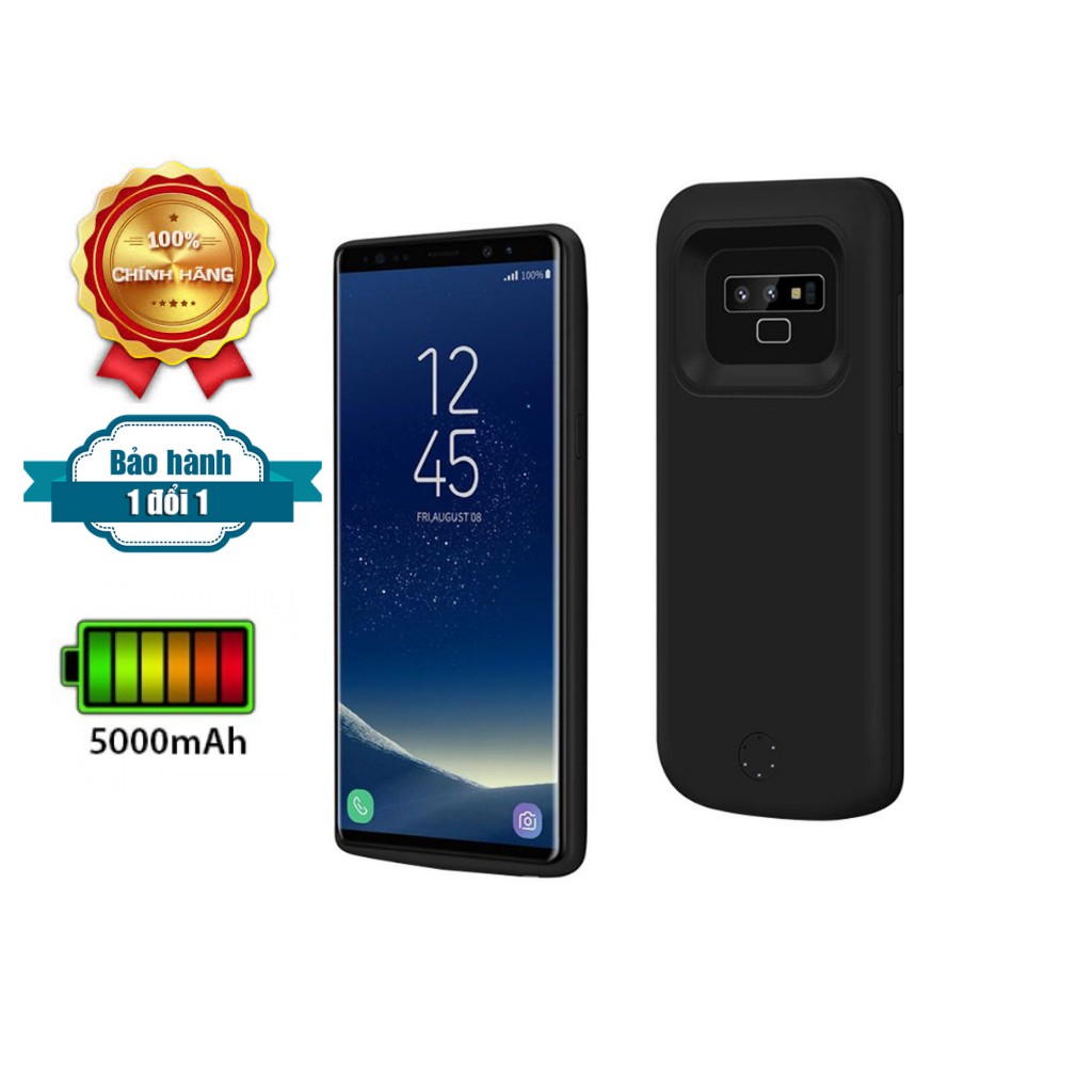 Ốp Kiêm Pin Sạc Dự Phòng SS Note 9 JLW-Note 9 5000mAh