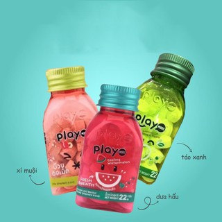 Kẹo PlayMore Thái Lan Dạng Hủ 7 Vị [thêm vị Nho và Bạc Hà]