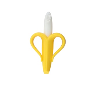 Banana Baby Toothbrush Stick Răng Hàm Mặt Trẻ Em Răng Hàm Mặt Gel Răng Hàm Mặt Chất Liệu Silicone Banana Gel Đánh Răng