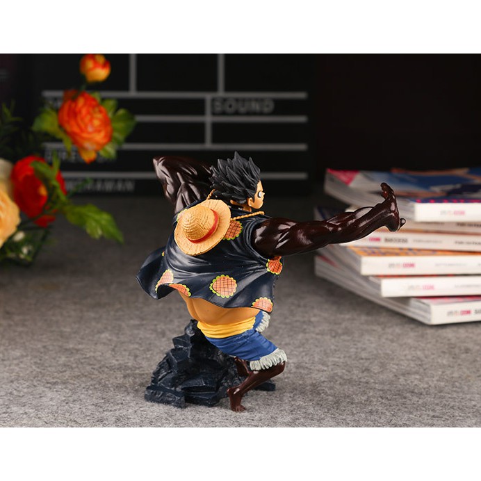 Mô Hình Figure One Piece Nhân Vật Luffy Gear 4 15Cm