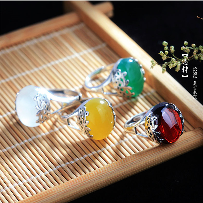 Nhẫn Hở Màu Bạc Thiết Kế Độc Đáo Cá Tính