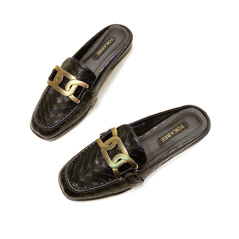 Dép Nữ Mũi Vuông Phong Cách Âu Mỹ Thời Trang | BigBuy360 - bigbuy360.vn