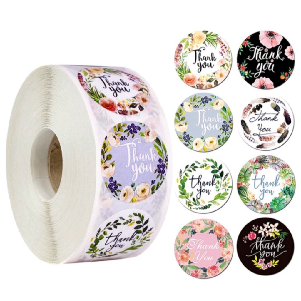 Tem Dán Sticker "Thank You"