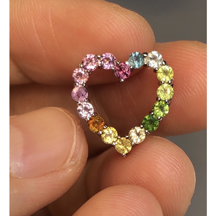 Mặt dây tourmaline