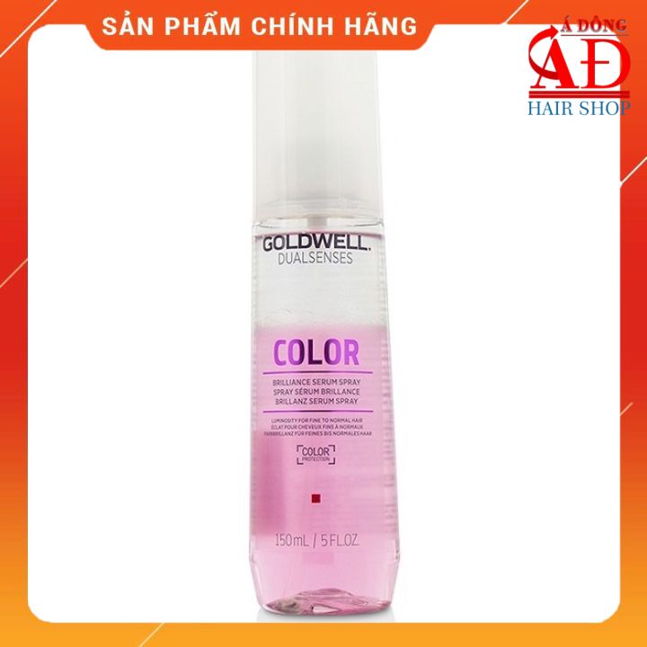 XỊT DƯỠNG GOLDWELL DUALSENSES COLOR BRILLIANCE SERUM SPRAY GIỮ MÀU TÓC NHUỘM - ĐỨC 150ML
