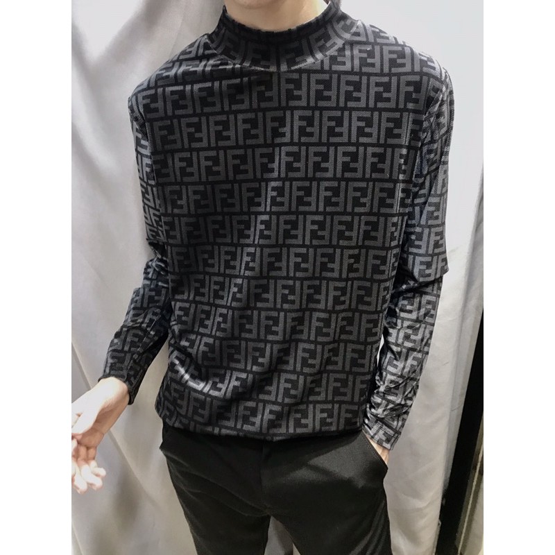 Áo thun nam cổ trụ Style thu đông