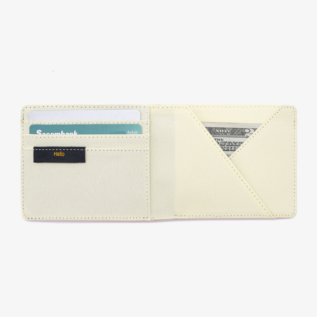 Ví Vải Gập Đôi Unisex DIM Cross Wallet - Ngang (Pastel Color)