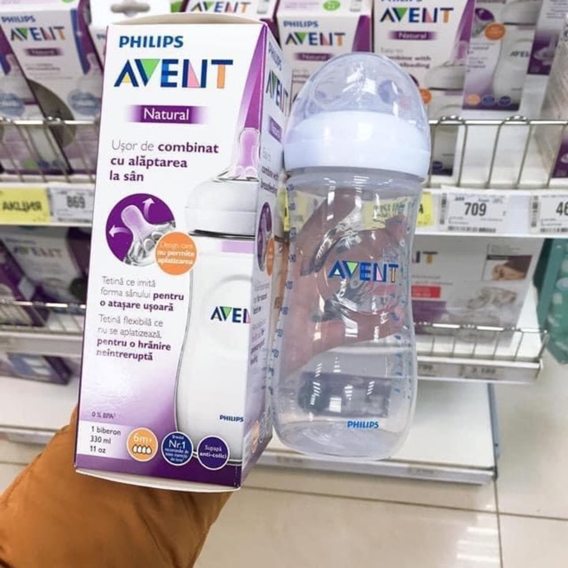 Bình avent cho bé 125ml-260ml