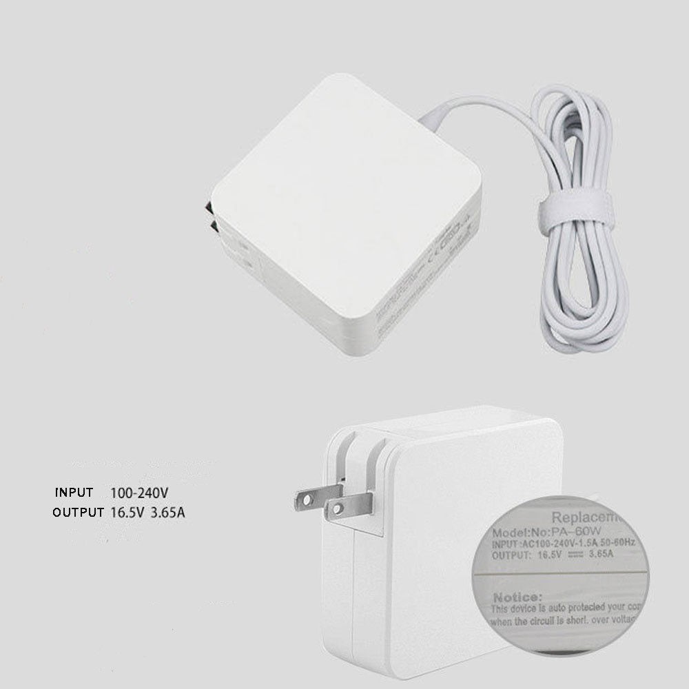 Sạc Macbook 60W MagSafe1 A1181, A1184, A1185, A1278, A1280, A1330, A1342, A1344 ( chân chữ L )