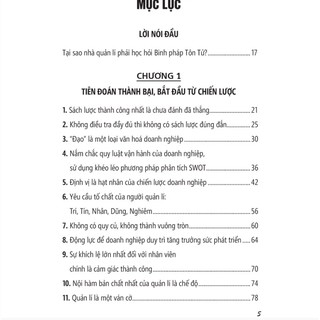 Sách -  Binh pháp tôn tử trong quản lý