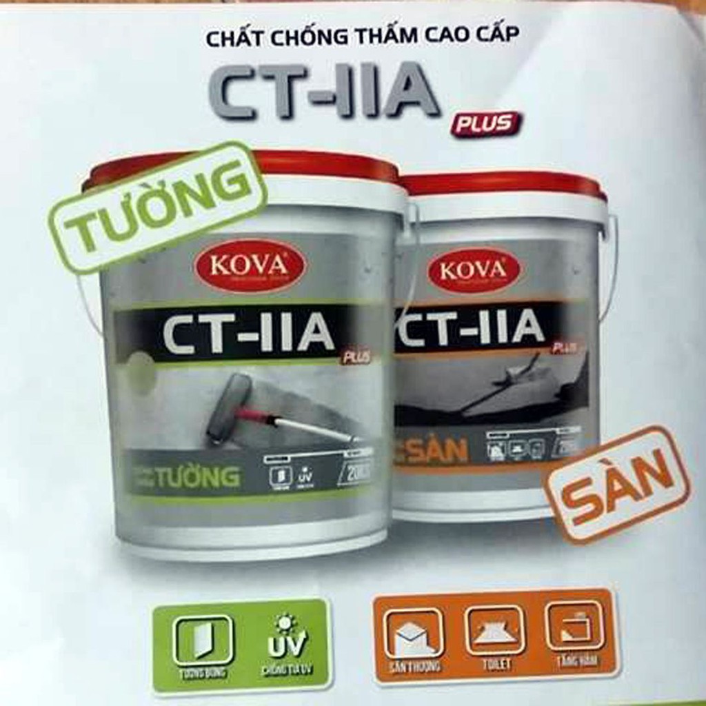 SƠN CHỐNG THẤM KOVA CT-11A (4Kg)