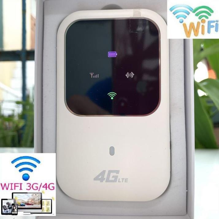 Bộ thiết bị phát sóng wifi từ sim 3G/4G LTE A800 - router wifi 4G / 3G - Sử dụng liên tục 7h