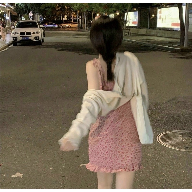 Set váy 2d kèm khoác