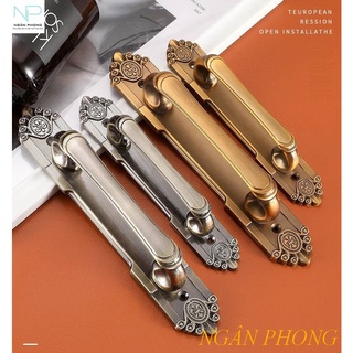 TAY NẮM CỬA GỖ ĐƠN GIẢN HỢP KIM KẼM