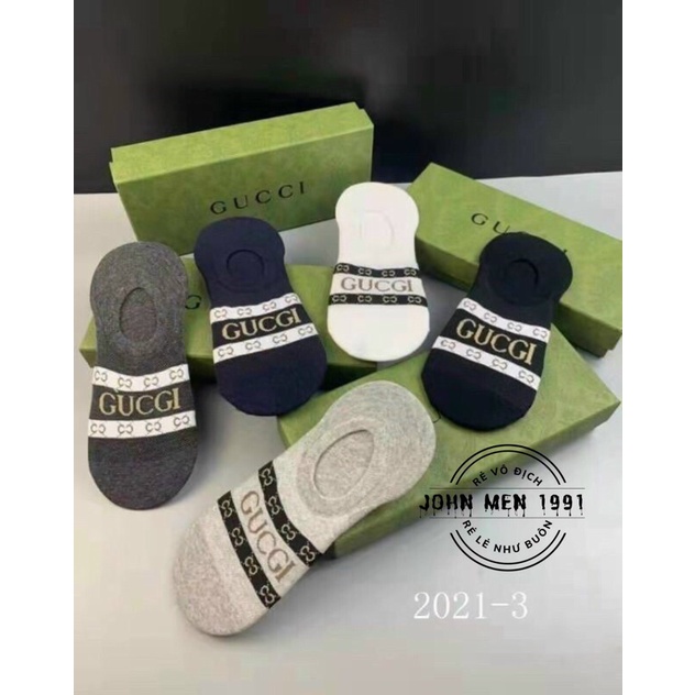 SÉT 3 ĐÔI TẤT LƯỜI NAM CHỐNG TỤT GÓT ĐỆM SILICON, VỚ COTTON NỮ THỂ THAO KHỬ MÙI HÔI CHÂN CAO CẤP THỜI TRANG 2021-3