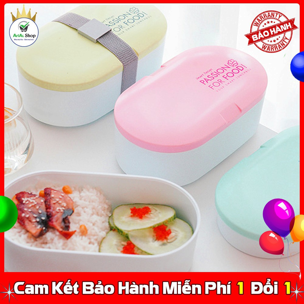 Hộp Đựng Cơm Chất Liệu Lúa Mạch An Toàn Khi Sử Dụng, Hộp Cơm Lúa Mạch 2 và 3 Tầng Có Kèm Đũa Thìa