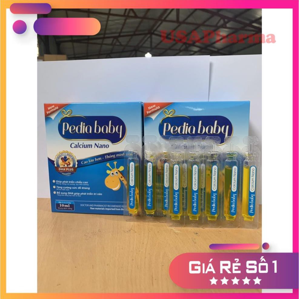 Siro Pedia baby calcium nano bổ xung canxi cho bé