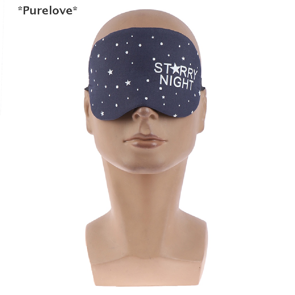 Bịt Mắt Ngủ Chất Liệu Cotton Thiết Kế Hình Hoạt Hình Sáng Tạo