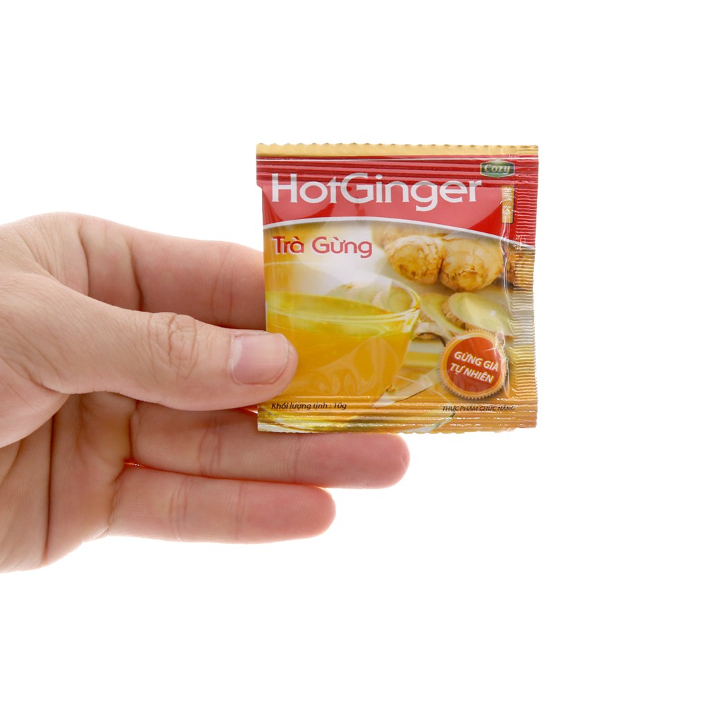 Trà gừng Cozy HotGinger hộp 20 Gói x 10g