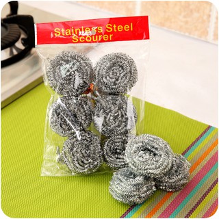 Set 4 miếng cước kim loại rửa chén tiện dụng