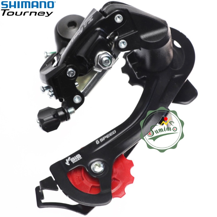 Cùi đề xe đạp - Gạt líp SHIMANO Tourney RD-TZ500 6 Speed - Chính hãng