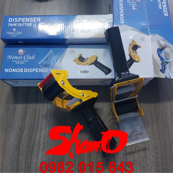 Ngắt băng dính Hàn Quốc – Nonos Club – Dụng cụ cắt băng dính cầm tay nhập khẩu Hàn Quốc – Đóng hàng tiện lợi, an toàn