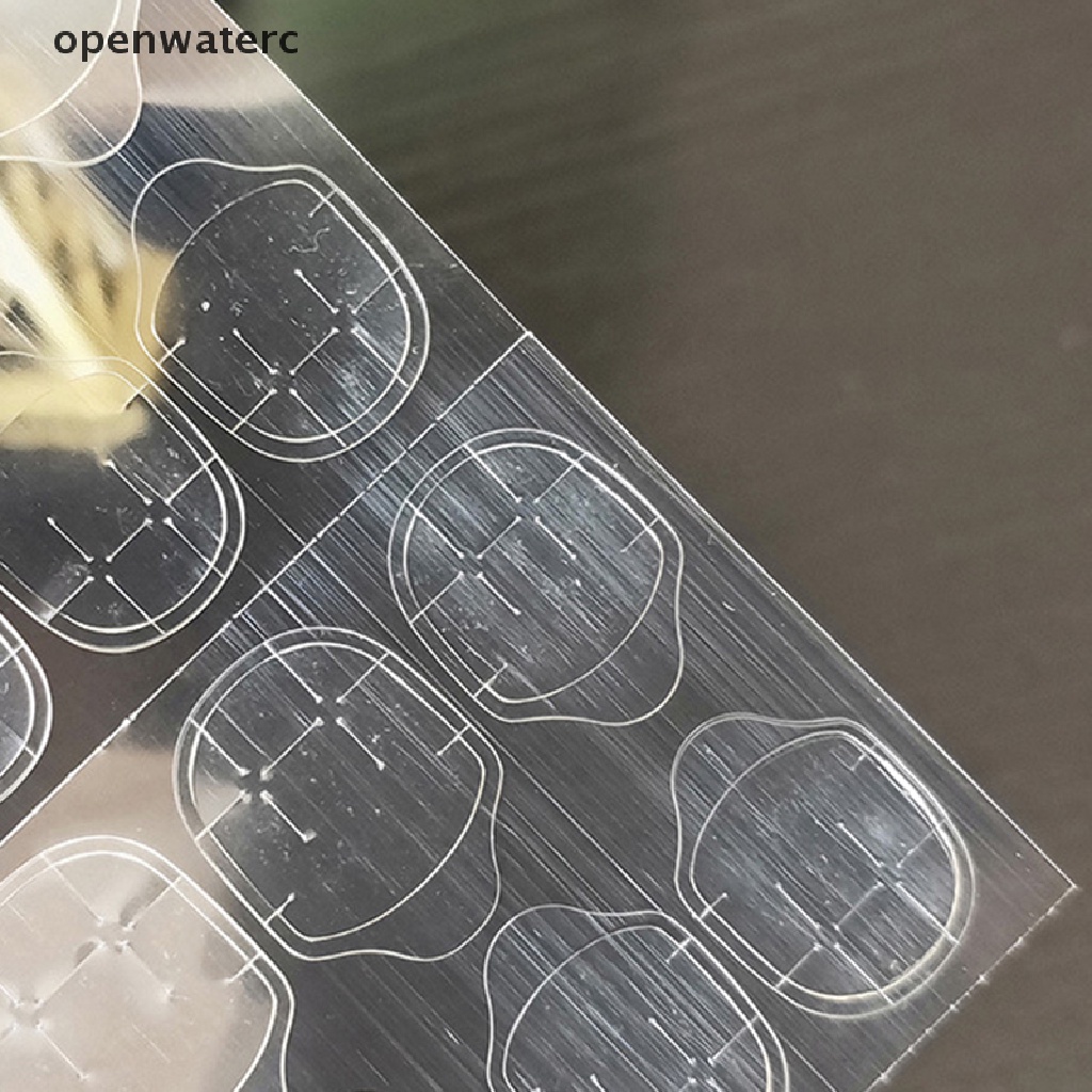 [Hàng mới về] Bộ 72 miếng dán móng tay giả bằng gum thạch xi măng tăng cường và vàng