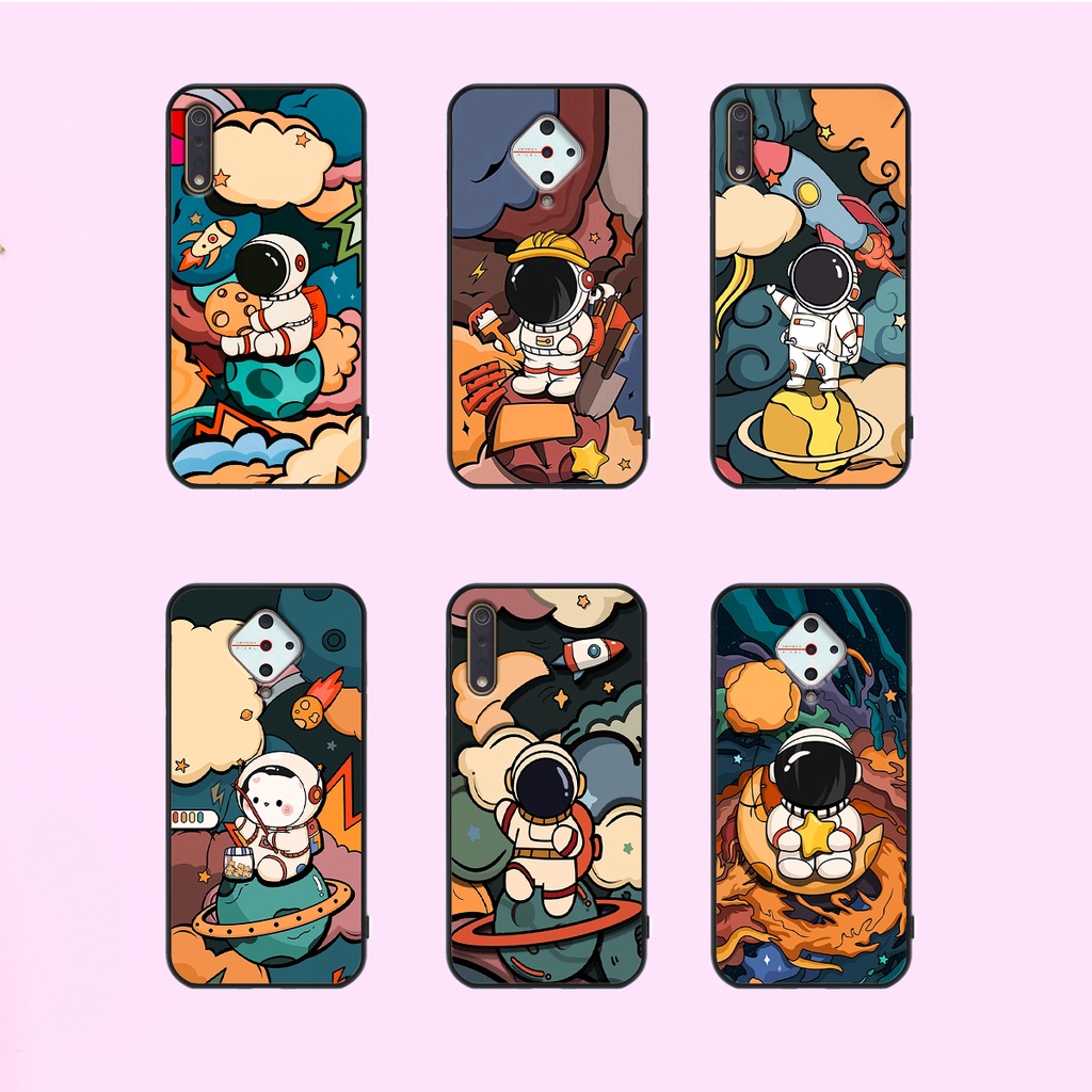 Ốp lưng vivo s1 - s1 pro in hình phi hành gia, vũ trụ ngân hà . ốp vivo rẻ bền đẹp