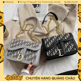 [Hàng Fullbox + Bill] Túi xách hàng hiệu - túi đeo chéo kiểu Dior Montaigne cao cấp thời thượng