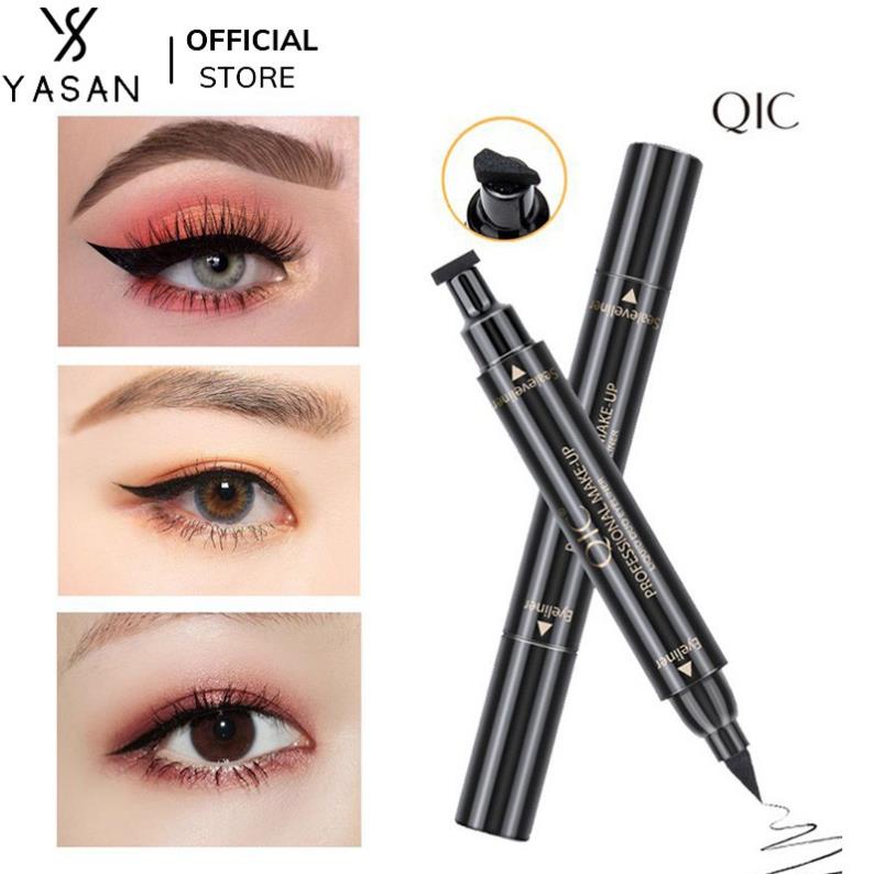 Bút dạ kẻ mắt nước hai đầu cao cấp không lem lâu trôi giúp định hình nét kẻ mắt cho makeup nữ