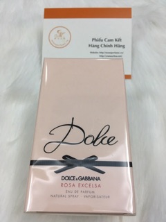Nước hoa Nữ Dolce & Gabbana-Dolce Rosa Excelsa 75ml