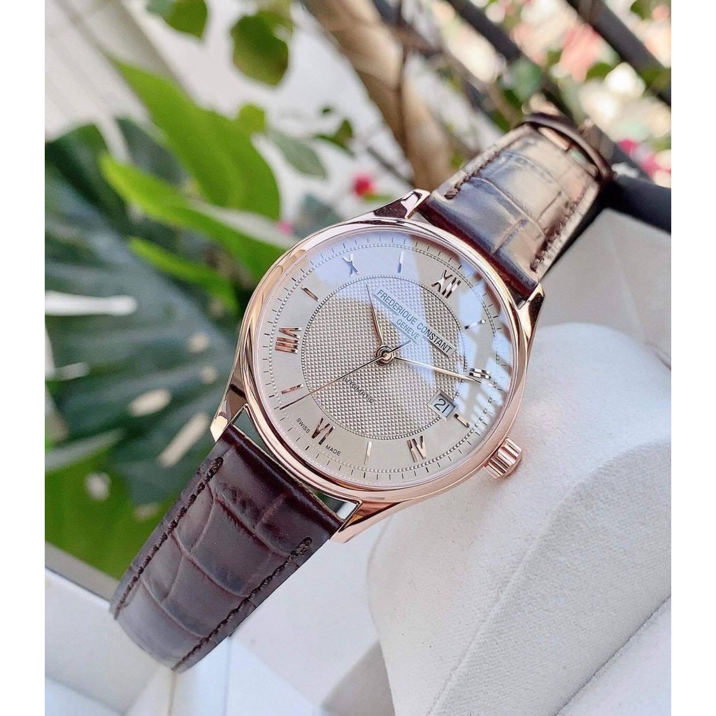 Đồng hồ nam chính hãng Frederique Constant FC-303MLG5B4 - Máy cơ tự động - Kính Sapphire