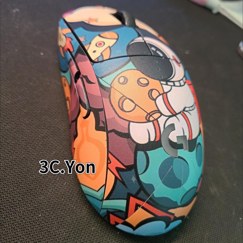 Miếng Dán Chống Trượt Chống Trầy Xước Họa Tiết Hoạt Hình Cho Chuột Logitech G Pro X